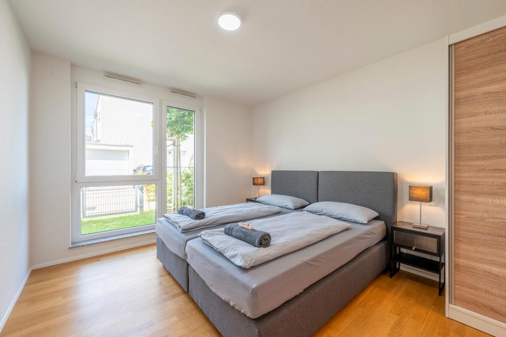 Exquis 2Br Luxus Apartment Tao I Parken I Netflix I Garten I Familienfreundlich I Holzgerlingen Eksteriør bilde