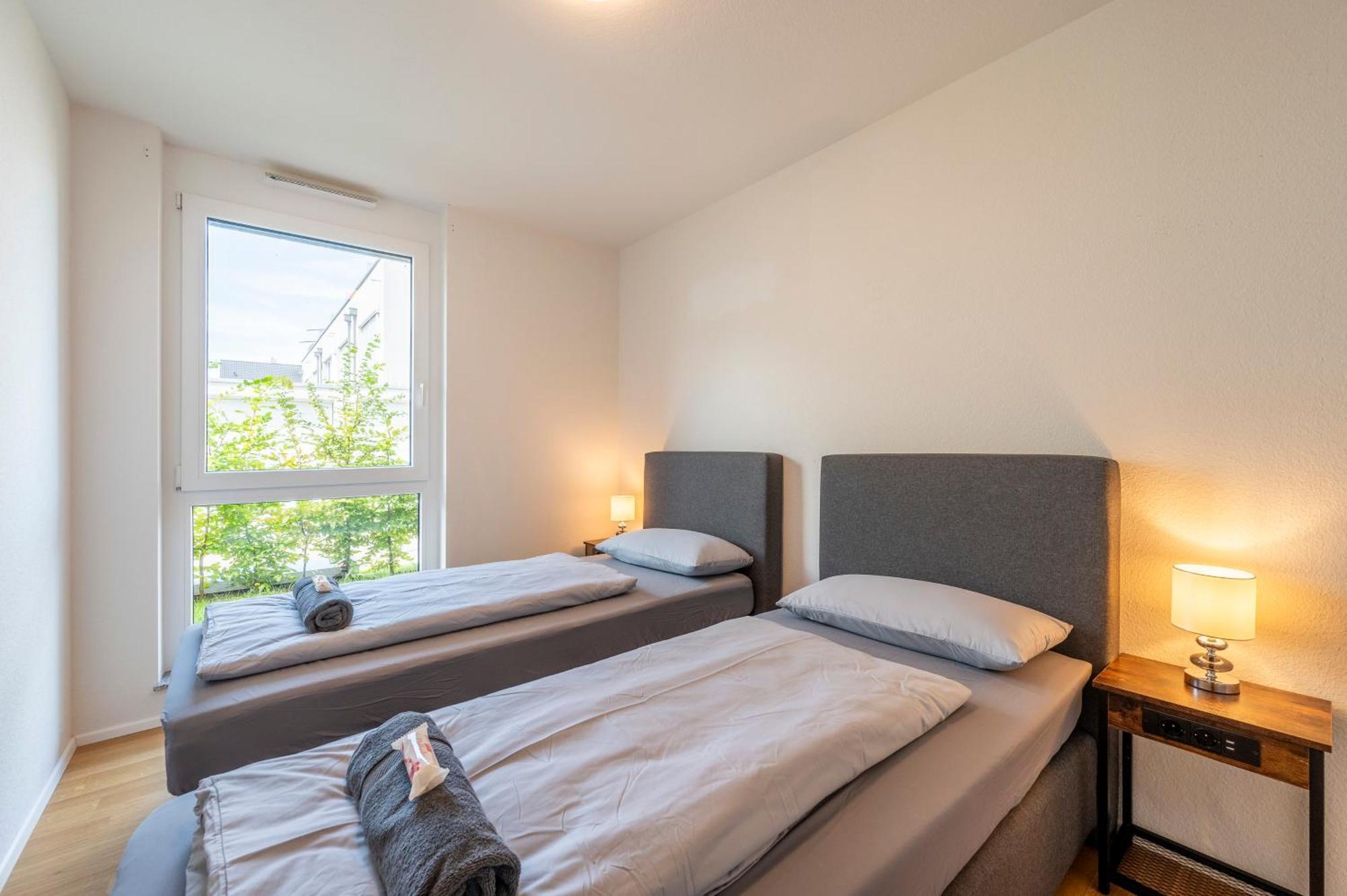 Exquis 2Br Luxus Apartment Tao I Parken I Netflix I Garten I Familienfreundlich I Holzgerlingen Eksteriør bilde